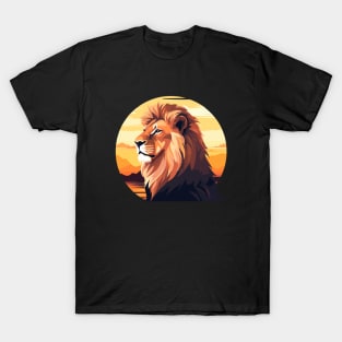 Lion Safari Animal Beauty Nature Wildlife Discovery T-Shirt